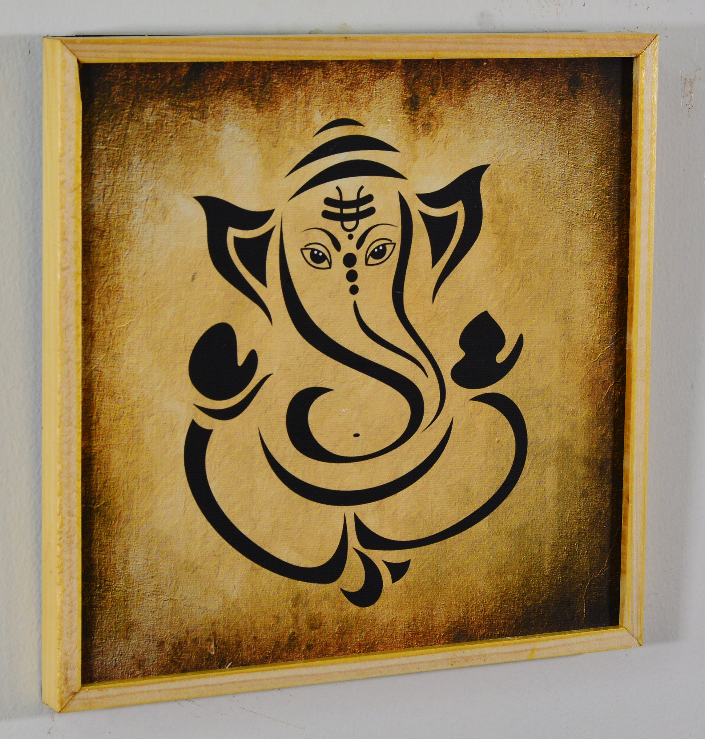 Ganesh - in wooden Frame Ganesh - in wooden Frame