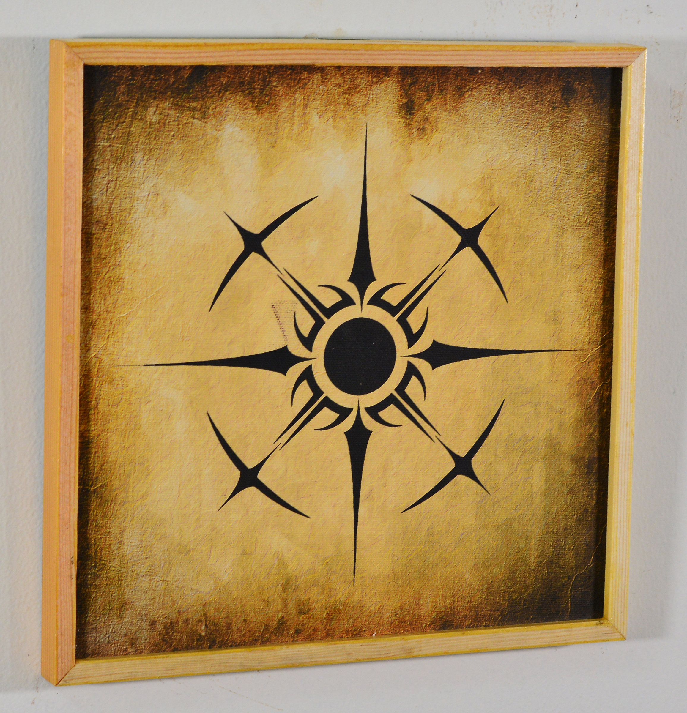 Goemetrical Shapes - in wooden Frame Goemetrical Shapes - in wooden Frame